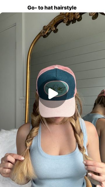 MORGAN MAYNOR on Instagram: "Your sign to buy the trucker hat 🍒

•
•
•
Braided hairstyles, trendy hairstyles, summer hairstyles, wedding hairstyles, easy hairstyles, hair tutorials, hair routine, hair hacks, hair tips, clean girl hairstyles, that girl hairstyles, Pinterest hairstyle, Pinterest hair, fun hairstyles, hair products, hair routine, hair care routine, hair styling, heatless curls, heatless hairstyles, heatless curl tutorial, hairstyle trends, hairstyle ideas, hairstyle inspo, hairstyle trends 2024, long hair hairstyles, medium hair hairstyles, heatless waves, simple hairstyles, heatless waves tutorial, wavy hair tutorial, wavy hairstyles, natural hairstyles, curly hairstyles, long hair hairstyles, beach hairstyles, beach waves, pool hairstyles, half up half down hairstyles, hal Wavy Hairstyles Natural, Curly Hairstyles Long Hair, Hairstyles Beach Waves, Wedding Hairstyles Easy, Curly Hairstyles Long, Wavy Hair Tutorial, Routine Hair Care, Hairstyles Pinterest, Heatless Curls Tutorial