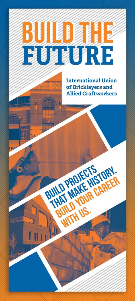 Masonry Career Fair Banner - openbox9: strategy, branding, and design Job Fair Flyer Design, Career Fair Flyer Design, College Banner Design Ideas, Career Poster Design, Hr Poster Design, Street Banners Design, Career Fair Poster Design, Photo Banner Design, Stand Up Banner Design