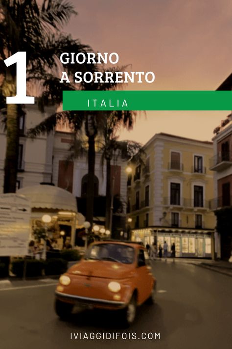 Ti porto un giorno a Sorrento con me! Magari sei solo di passaggio o hai programmato una gita fuori porta. Ti consiglio un piccolissimo itinerario, per trascorrere qualche ora magica a Sorrento, una vera favola Italiana. #sorrento #mare #spiegge #italia #vacanze #vacanzeitaliane #italy #sorrentocoast #italianfood Sorrento Italia, Sorrento, Italy, Porto