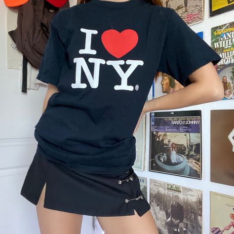 I Heart New York Shirt, I Heart New York, Valentine Fashion, Hslot Outfit, Dr Marvel, New York Shirt, Taylor Songs, I Love Ny, Corset Bustier