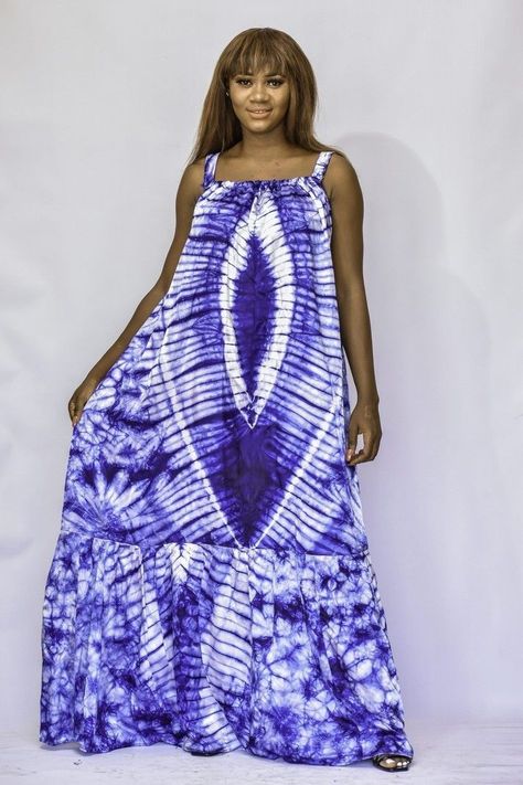 Batik Gown, Bubu Gown Styles, Different Dress Styles, Afrikaanse Mode, African Inspired Clothing, Sewing Clothes Women, Peplum Tops, Sleeveless Gown, Beautiful Dress Designs