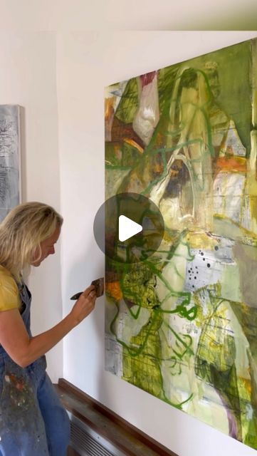 Nicola Bennett- Abstract Painter NZ on Instagram: "The courgette flower exploration through foraging, drawing, cooking and painting.
.
.
.
.

#womeninabstractart #gourmetlife #chefstime #epicurious #bonappetit #chefstalk #originalcontemporarypainting #gallerylover #collectcontemporaryart #heresyothecreatives #artdistilled #artenthusiasts #foodart #artfullyhomes #artforrestaurants #myinteriorvibe #artdailydose #artcritics #creativebusinessowner #artcolectorsofig #curatorsoftheextraordinary #weareartlovers #colourandflavour #oilsandmixedmedia #newzealandcontemporaryart #fulltimepainter #studiolifestyle #artistentrepreneur #otagoartist" Painting On Collage, Botanical Abstract Art, Abstract Flowers Painting, Intuitive Painting Inspiration, Stuffed Courgette, Courgette Flowers, Flower Abstract Painting, Abstract Art Green, Blind Drawing