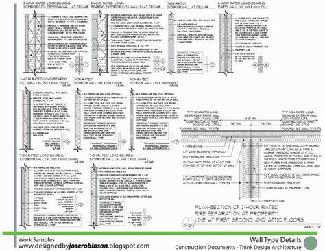 Construction Document Details | Jose Robinson | Archinect Construction Documents, The Flood, Flood Zone, Floor Ceiling, In Construction, Roof Framing, Architectural Details, Semi Detached, Architecture Plan