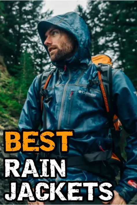 Rain Gear Mens, Best Rain Jacket, Rain Slicker, Camping In The Rain, Bushcraft Gear, Rain Gear, Car Camping, Survival Gear, Outdoor Gear