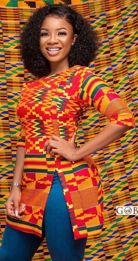 Ankara Tops, African Print Tops, Short African Dresses, Best African Dresses, African Fashion Skirts, Kente Styles, African Wear Dresses, African Print Dress Designs, African Maxi Dresses