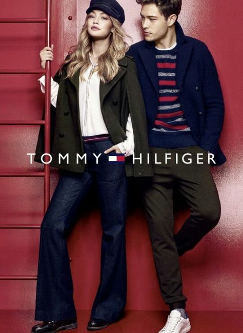 Gigi Hadid Tommy Hilfiger, Gigi Tommy Hilfiger, Gigi Style, Bella Gigi Hadid, Francisco Lachowski, Model Life, Sports Illustrated, Gigi Hadid, Winter Fashion Outfits