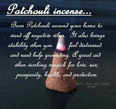 Magical Properties Of Patchouli, Patchouli Incense Benefits, Patchouli Magical Properties, Incense For Protection, Patchouli Magic, Protection Incense, Incense Magic, Patchouli Incense, Magickal Herbs