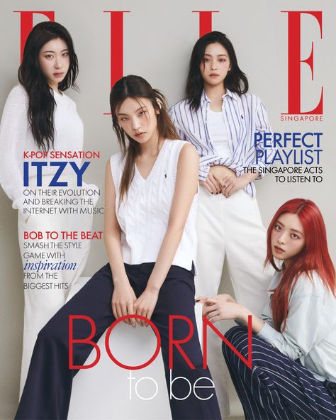 ITZY On Their Journey and Evolution as a K-Pop Act Yeji Yuna, Joy Dress, The Big Hit, Lifestyle Art, Imaginary Friend, Rise And Shine, June 2024, Korean Pop, K Pop Music