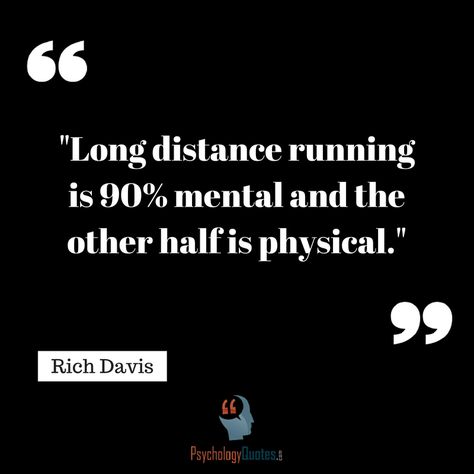 Long Distance Running Quotes, Distance Running Quotes, Sports Psychology Quotes, Half Marathon Training Quotes, Marathon Training Quotes, Track And Field Quotes, Long Distance Running Tips, Runner Quotes, Quotes Distance