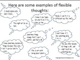 The Language of Speech: Materials Wednesday: Teaching Flexible Thinking using Holiday Scenarios Flexible Thinking Activities, Social Thinking Activities, Emotional Iq, Counseling Interventions, Kindness Club, Counseling Tools, Flexible Thinking, Play Therapy Techniques, Habits Of Mind