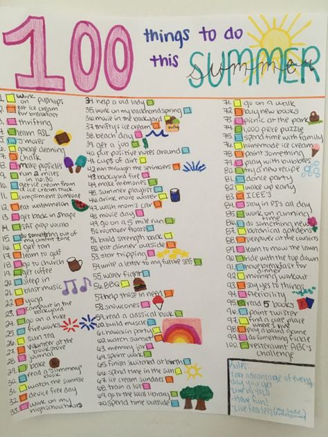 summer 2021, live it up! Summer Bucket List Ideas, Asl Learning, Bucket List Ideas, 100 Things To Do, Summer Bucket List, Summer Work, Bright Ideas, Random Ideas, Bucket Lists