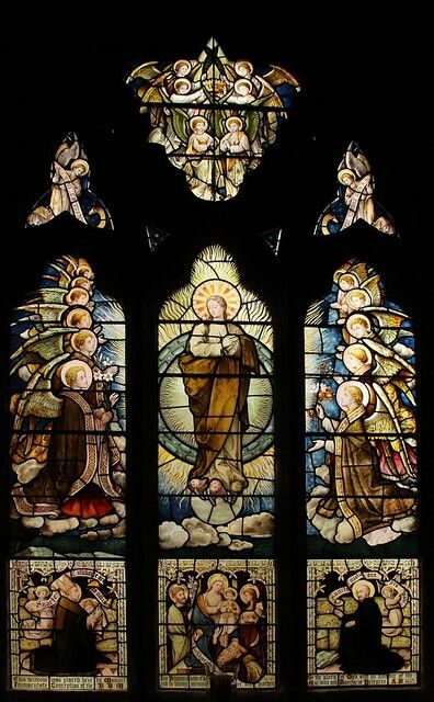 The Assumption of Our Lady | Neo Gothic Cathedral in Newcast… | Flickr Stained Glass Art Cathedral, Stained Glass Cathedral, Stained Glass Gothic, Black Cathedral, Catholic Church Stained Glass, Cathedral Art, Neo Gothic, Gothic Cathedrals, Gothic Cathedral