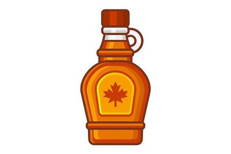 Maple Syrup Bottle Icon Maple Syrup Bottle, Maple Syrup Bottles, Bottle Icon, Syrup Bottle, Graphic Design Elements, Window Art, Bottle Design, Design Assets, Maple Syrup