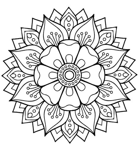 Mandala Book, Barn Quilt Designs, Stencil Printing, Mandala Stencils, Geometric Design Art, Pattern Coloring Pages, Detailed Coloring Pages, Adult Colouring Pages, Font Graphic