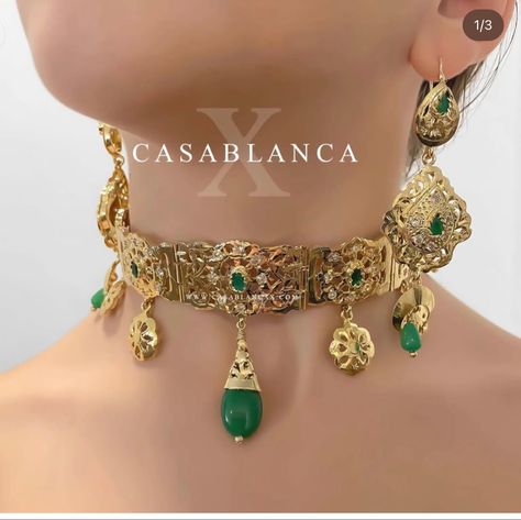 Moroccan Accessories, Moroccan Necklace, Jewelry Mood Board, Vintage Indian Jewelry, Arabic Jewelry, Moroccan Jewelry, Jewelry Set Design, Lace Necklace, Jewelry Bracelets Gold