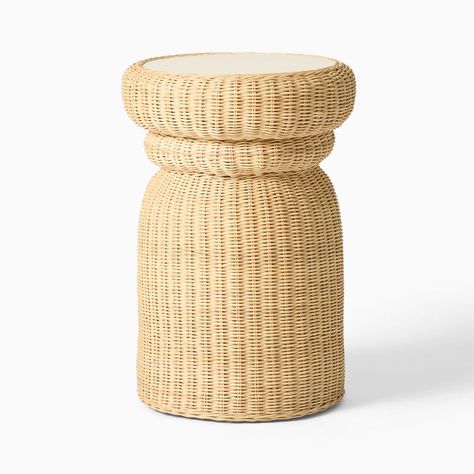 Joseph Altuzarra Woven Nightstand | West Elm Woven Nightstand, West Elm Side Table, Vista House, Hangout Room, Cfda Awards, Email Branding, Interiors Dream, Condo Living, Mark And Graham