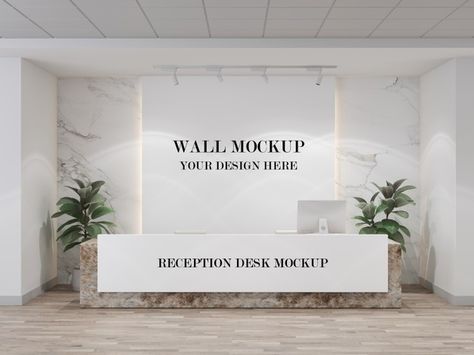 Futuristic Reception, Lawyer Office Design, Office Reception Table Design, White Reception Desk, Waiting Room Design, Dentist Office Design, White Reception, Office Reception Area, Modern Reception Desk