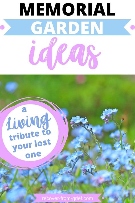 Memorial Garden Ideas - A Living Tribute To Your Lost One - Recover From Grief Memorial Landscaping Ideas, Memorial Tree Planting Ideas, Corner Memorial Garden Ideas, Small Memory Garden Ideas, Memorial Yard Ideas, Outdoor Memorial Garden, Remembrance Garden Ideas, Yard Memorial Ideas, Memorial Garden Ideas Diy Flower Beds