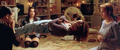 The Secret History of “Light as a Feather, Stiff as a Board” ‹ Literary Hub Light As A Feather Stiff As A Board, Craft Outfits, Nancy The Craft, Slumber Party Activities, The Craft 1996, The Craft Movie, Kelsey Grammer, 70s Party, Last Minute Costumes