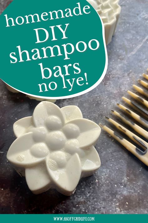 Homemade Shampoo Bar. Castor Oil Shampoo Bar Recipe, No Lye Shampoo Bar Recipe, Goats Milk Shampoo Bar Recipe, Shampoo Bar Recipe Melt And Pour, Tallow Shampoo Bar Recipe, Diy Shampoo Bar Recipes No Lye, Diy Shampoo Bar No Lye, Melt And Pour Shampoo Bar Recipe, How To Make Shampoo Bars