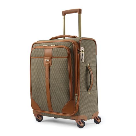 Buy Luxe II Carry-On for USD 168.00 | Hartmann Hartmann Luggage, Carry On Size, Logo Line, Contemporary Classic, Natural Tan, Short Trip, Carry On Luggage, Holiday Specials, Leather Wraps