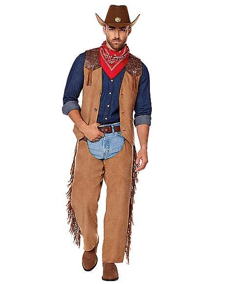 Adult Western Cowboy Chaps - Spirithalloween.com Cowboy Outfit Women, Cowboy Outfit For Women, Cowboy Outfits For Women, Cowboy Chaps, Western Chaps, Cowboy Outfit, Cowboy Costume, Outfit For Women, Cowboy Outfits