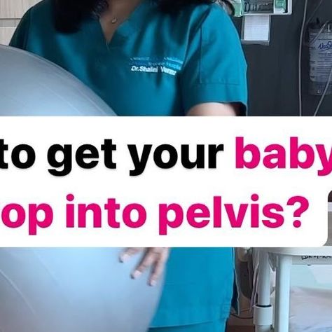 Dr. Shalini Verma on Instagram: "Did you know a birthing ball can help you to drop the baby in pelvis, positioning the baby, relieving back pain and aiding in labor. Start at 32 weeks, the birthing ball exercises help you prepare for labor- ❤️by opening pelvis, ❤️helping in dropping baby into pelvis, ❤️get baby in an optimal position for birth ❤️strengthening your pelvic floor and back Use these 5 ball exercises and get ready to meet your baby. 1. Bouncing- Allows your pelvis to remain open and help in dropping the baby in pelvis. 2. Pelvic tilts- Back and Forth-Effective way to encourage dilation and keep your pelvis open. 3. Side lunges with wide open legs-stretch the muscles of pelvic floor and allows baby to descend. 4. Hip Circle-Help baby move through the pelvis and help in ta Open Pelvis For Labor, How To Get Baby To Drop In Pelvis, Birthing Ball Exercises, Exercise Ball Stretches, Posterior Baby, Birthing Ball, Pelvic Bone, Bosu Ball, Prepare For Labor