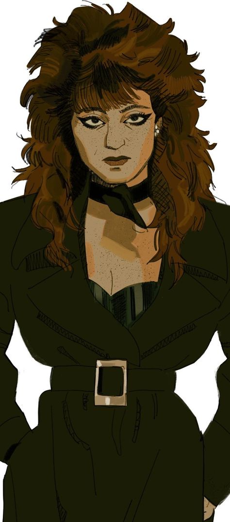 Mrs Afton, I'm Tired, Art Style Inspiration, Urban Fantasy, Female Character Design, Character Portraits, Portrait Drawing, Pretty Art, Character Design Inspiration