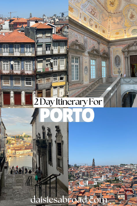 2 DAY PORTO ITINERARY Porto Itinerary, Cheap Countries To Travel, All About Spain, Colorful Buildings, Cities To Visit, Budget Travel Destinations, Port Wine, Colourful Buildings, Portugal Travel