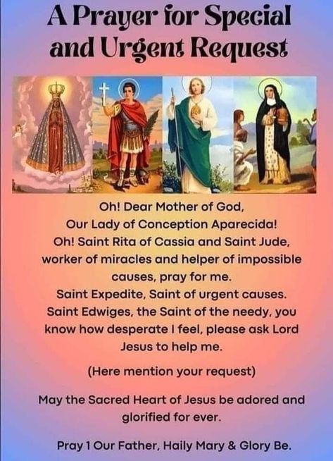 St Expedite Prayer, Saint Expedite Prayer, Prayer To St Rita, Novena Prayers Catholic, St Expedite, Saint Expedite, Catholic Saints Prayers, St Jude Prayer, Ancestor Altar