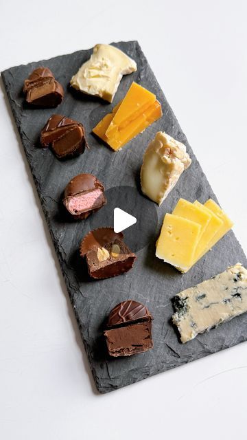 Marissa Mullen • That Cheese Plate on Instagram: "MATCHMAKING: Valentine’s Day Chocolate with Cheese 🍫💖🧀 Truly a decadent pair. Both chocolate and cheese have complex flavor profiles with various notes and undertones. Combining them enhances the overall tasting experience, morphing into new flavors. I’m also always a big fan of sweet and salty pairings! Try hosting a pairing party this season with these combinations, it’s such a fun and interactive way to celebrate! PAIRINGS TO TRY 💓 Triple Creme Brie + Chocolate Buttercream: These two together create the most decadent, sweet and salty combination. Tastes like a creamy chocolate cake. 💓 Gouda + Chocolate Caramels: The caramel really brings out the subtle sweet notes in the gouda making for a rich and nutty bite. Almost tastes like a Brie And Chocolate, Chocolate And Cheese Pairing, Creamy Chocolate Cake, Homemade Cafe, Cheese Pairings, Chocolate Cheese, Chocolate Buttercream, Chocolate Caramels, Creamy Chocolate