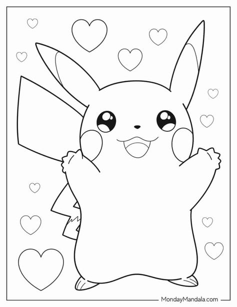 38 Pikachu Coloring Pages (Free PDF Printables) Pikachu Colouring In, Coloring Pages Pikachu, Drawing Pages Free Printable, Pokemon Color Pages, Pokemon Free Coloring Pages, Pikachu Coloring Page Free Printable, Free Printable Pokemon Coloring Pages, Cute Pokemon Coloring Pages, Pokemon Printables Free Coloring