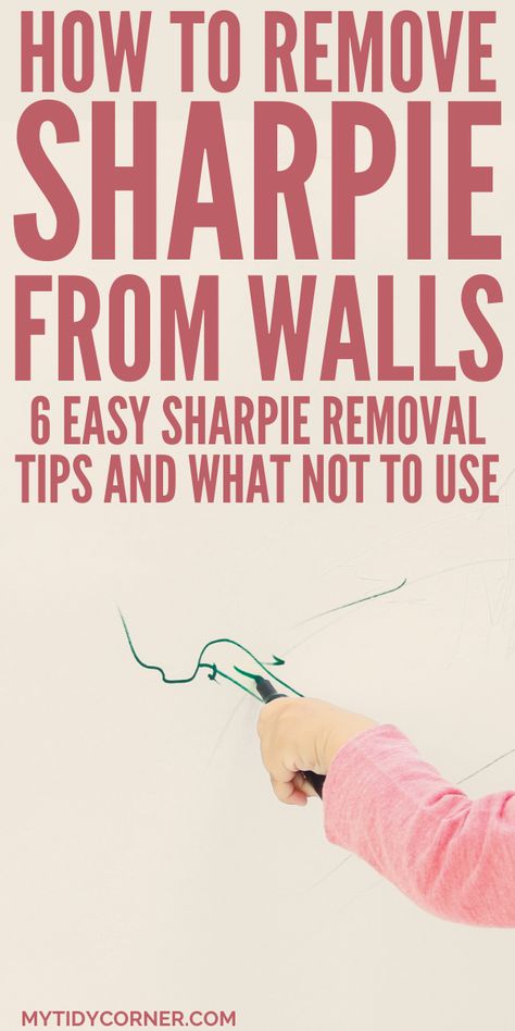 how to get sharpie off walls Permanent Marker Remover From Wall, How To Get Sharpie Off Of Anything, How To Remove Marker From Walls, How To Get Permanent Marker Off Walls, How To Get Marker Of The Wall, Sharpie Removal, Marker Stain Remover, Remove Sharpie, Sharpie Wall