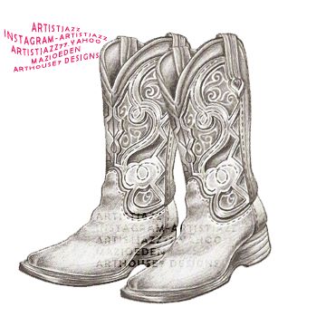 Cute country girl tattoo cowboy boots original sketched in pencil by the artist jasmine mills. available tattoo linework via etsy! only 1.99 download! leather embroidered cowgirl boots. Southern girls tat. cute tattoo ideas for girls Cowboy Boots Tattoos, Cowgirl Boot Tattoo Ideas, Cute Cowboy Boot Tattoo, Cowgirl Boot Flower Tattoo, Girly Cowboy Boot Tattoo, Cowboy Boot With Spur Tattoo, Logan Tattoo, Cowboy Boot Tattoo, Country Girl Tattoos