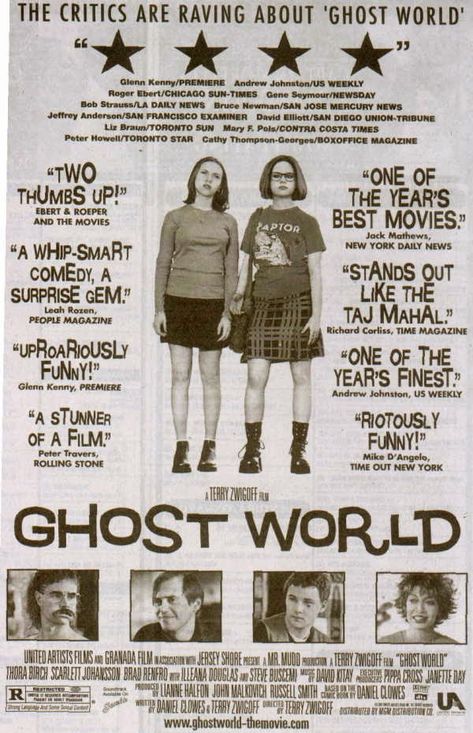 Brad Renfro, Thora Birch, Ghost World, Steve Buscemi, World Photo, Band Posters, By Terry, Film Posters, Room Posters