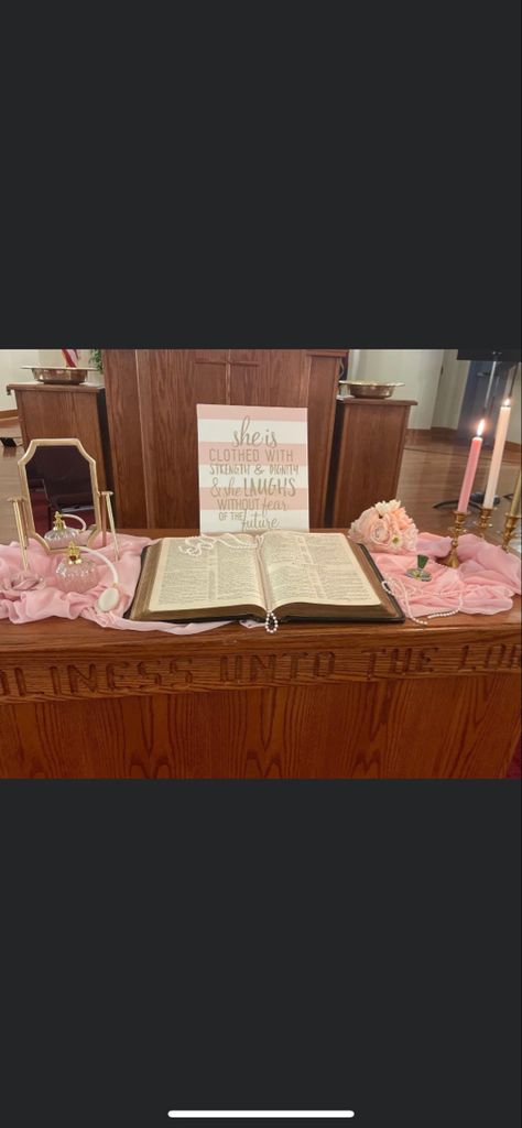 Mother's Day Church Decor, Mothers Room Church, Mother’s Day Altar Decorations, Church Altar Table For All Saints Day, Mother’s Day Quotes For Church Signs, Alter Decor, Entry Table Decor, Church Altar Decorations, Altar Arrangement