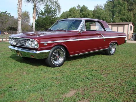 Ford Fairlane 500, Fairlane 500, Mercury Cars, Kustom Cars, Ford Car, 1964 Ford, Ford Torino, Ford Lincoln Mercury, Cars Muscle