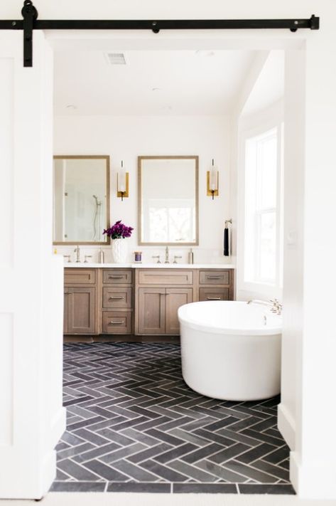 Two Lakes Lodge: Master Bathroom Inspiration Board - The Charming Detroiter Bathtub Tile, Design Blogs, Master Bath Remodel, Shower Time, Bathroom Countertops, Bath Room, Bathroom Renos, Bathroom Remodel Master, Bath Tub