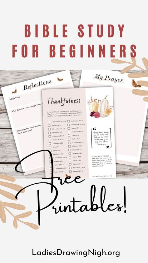 Looking for an easy Bible study for beginners? This plan will guide you in studying what the Bible teaches about thankfulness. Use our free printables Bible reading plan to have a verse to study each day along with reflection and prayer worksheets to meditate on what you read and hear from God. Bible Study On Thankfulness, November Bible Reading Plan, Free Printable Bible Study Worksheets, Bible Reading Plan For Beginners, Bible Study Guide For Beginners, Bible Study Lesson Plans, Bible Study For Beginners, Free Bible Study Printables, Bible Help