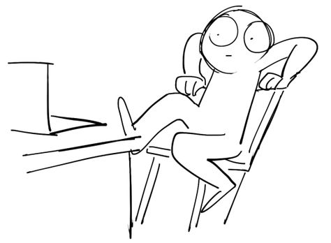 Computer Poses Drawing, Person On Computer Drawing, Person On Computer Reference, Scared Art Reference, Computer Pose Reference, Computer Reference, Draw The Squad, Drawing Expressions, Drawing Templates