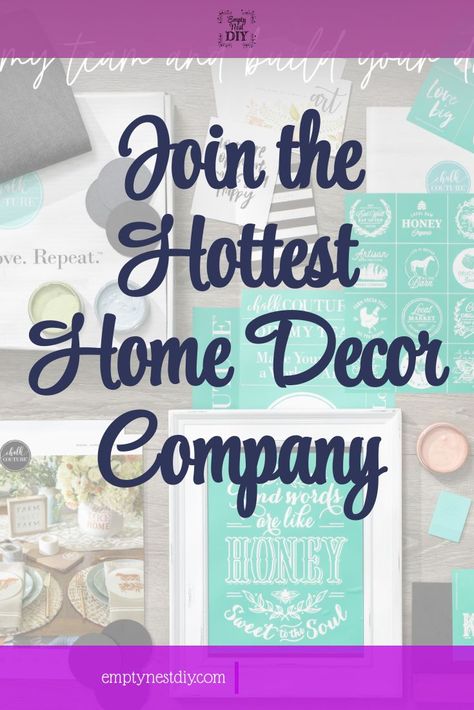 Thinking about joining CHalk Couture as a Designer? Read all about what it takes and the benefits of joining this fast growng direct sales company. Nest Diy, Chalk Stencils, Diy Home Decor For Apartments, Couture Ideas, Chalk Design, Fun Money, Diy Chalk, Using Chalk Paint, Chalk Lettering