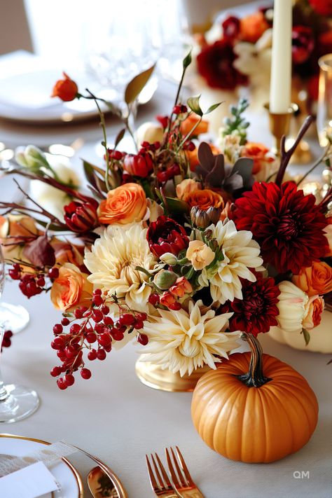 Fall Wedding Table Decorations: Elegant Settings - Quiet Minimal Fall Cocktail Table Decor, Fall Floral Arrangements Centerpiece, Fall Wedding Table Decorations, Thanksgiving Flower Centerpieces, Wedding Table Decorations Elegant, Thanksgiving Floral Arrangements, Fall Wedding Table Decor, Elegant Fall Wedding, Fall Wedding Tables