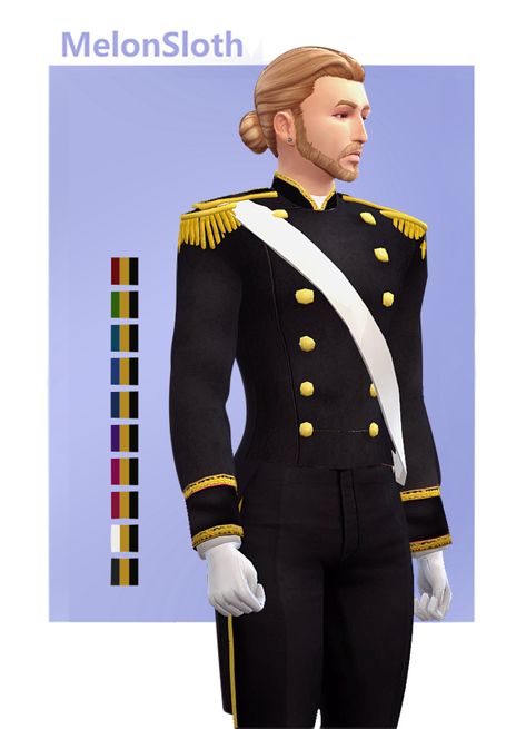 Victorian uniform jacket While I normally don’t... - Royal cc Royalty Sims 4 Mod, Melonsloth Sims 4, Sims 4 Cc Royalty Hair, Ts4 Royalty Cc, Medieval Royal Clothing, Royalty Mod Sims 4, Sims 4 Cc Royal Clothes Male, Sims 4 Cc Royal Clothes, Sims 4 Royalty Cc