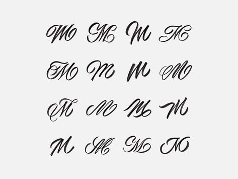 Fancy Letter M, Lettering Styles Alphabet, M Letter, Tattoo Lettering Fonts, Fancy Letters, Hand Lettering Alphabet, Fancy Fonts, Lettering Styles, Favorite Fonts