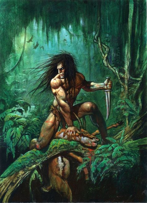 Tarzan-Simon Bisley Tarzan Art, Anne Bonny, Simon Bisley, Tarzan Of The Apes, Elizabeth Bathory, Calamity Jane, Mata Hari, Frank Miller, Frank Frazetta