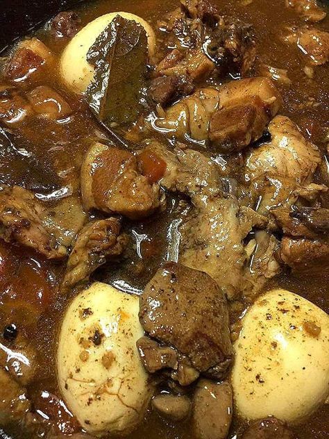 You searched for Chicken pork Adobo - Mama's Guide Recipes Organ Recipes, Pork Adobo Recipe, Pinoy Dishes, Liver Pate Recipe, Gizzards Recipe, Chicken Liver Recipes, Pork Adobo, Liver And Onions, Adobo Recipe