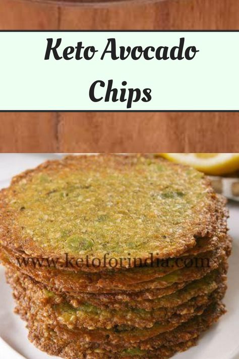 Crispy Avocado, Avocado Chips, Chip Dip Recipes, Savory Cheese, Recipes Yummy, Chips Recipe, Cheese Flavor, Ketogenic Recipes, Keto Snacks