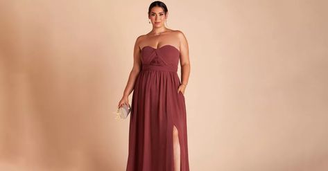 Prepare to swoon. Birdy Grey Rosewood, Birdy Grey Dark Mauve Bridesmaid, Devin Taupe Chiffon Dress Birdy Grey, Romantic Bridesmaid Dresses, Flattering Bridesmaid Dresses, Bridesmaid Gown Chiffon, Lace Chiffon Bridesmaid Dress, Full Tulle Skirt, Maxi Bridesmaid Dresses