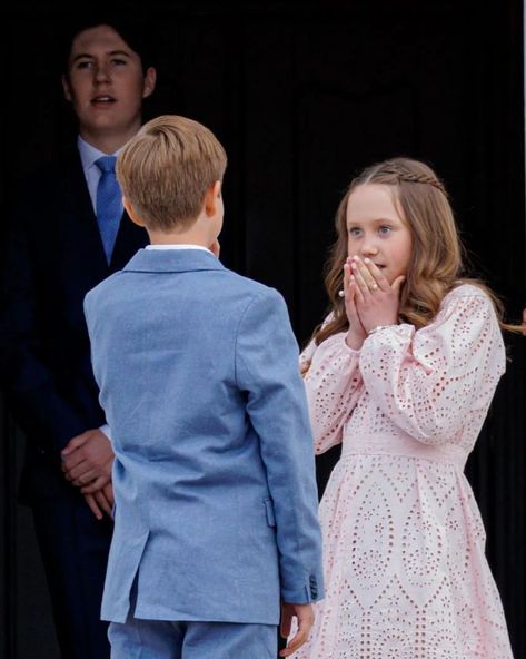 Danish Royal Children 🇩🇰👑💞 on Instagram: “Prince Christian of Denmark, Princess Josephine of Denmark and Prince Vincent of Denmark attend Princess Isabella of Denmark's confirmation…” Prince Vincent Of Denmark, Princess Josephine Of Denmark, Prince Christian Of Denmark, Princess Isabella, Denmark Royal Family, Prince Frederick, Danish Royal Family, Danish Royals, Crown Princess Mary