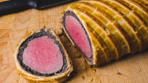 Mastering Beef Wellington | Cook's Illustrated Christmas Beef, Best Chicken Ever, Rolled Roast, Thanksgiving Planning, Beef Tenderloin Roast, Beef Wellington Recipe, Tenderloin Roast, Beef Wellington, Cooks Illustrated